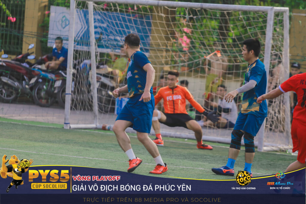 Bàn thắng của đội Tam Quan FC mang lại 3 điểm sáng giá