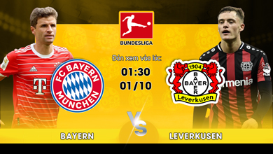 Link xem trực tiếp Bayern Munich vs Leverkusen