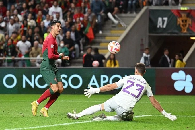 Ronaldo bỏ lỡ cơ hội ghi bàn