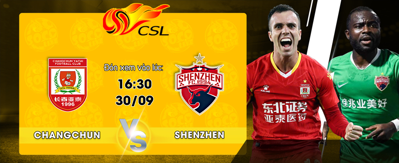 Link xem trực tiếp Changchun YaTai vs Shenzhen-FC ngày 28 09