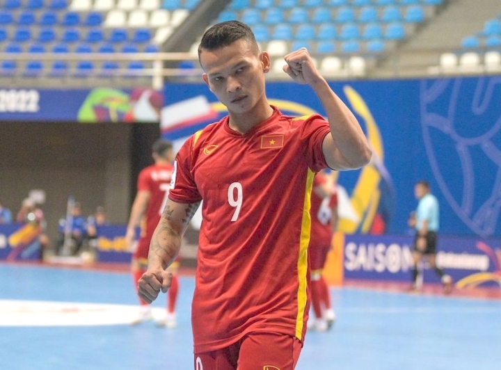 Đội tuyển futsal Việt Nam quyết tâm đánh bại Ả Rập Xê Út.