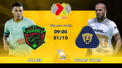 link xem trực tiếp FC Juarez vs Pumas UNAM