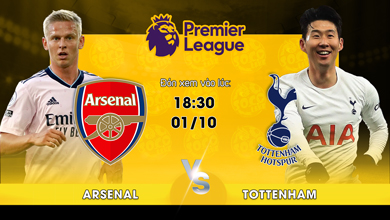 Link xem trực tiếp Arsenal vs Tottenham