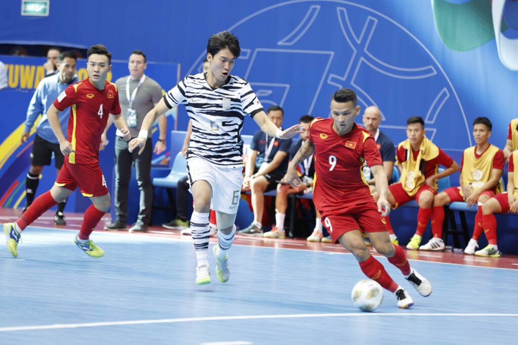 Tuyển futsal VN đặt mục tiêu giành chiến thắng trước Ả Rập Xê Út