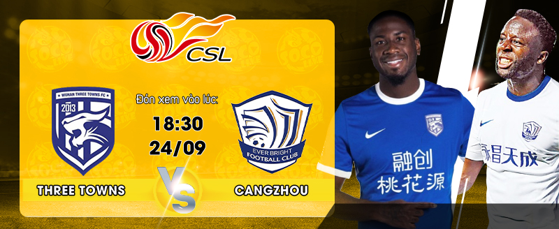 Wuhan Three Towns FC vs Cangzhou Mighty_800x328