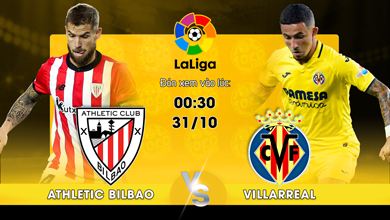 Link xem trực tiếp Athletic Bilbao vs Villarreal