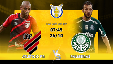 Link xem trực tiếp Atletico Paranaense vs Palmeiras