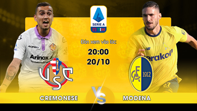 Link xem trực tiếp Cremonese vs Modena