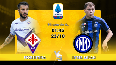 Link xem trực tiếp Fiorentina vs Inter Milan