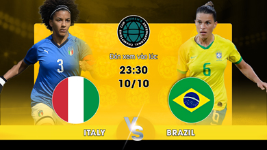 Link xem trực tiếp Italy Women's vs Brazil Woman's