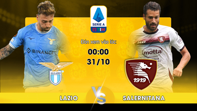 Link xem trực tiếp Lazio vs Salernitana