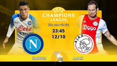 Link xem trực tiếp Napoli vs Ajax