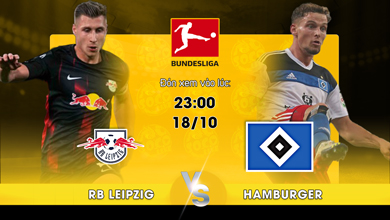 Link xem trực tiếp RB Leipzig vs Hamburger