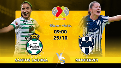 Link xem trực tiếp Santos Laguna Women's vs CF Monterrey Women's