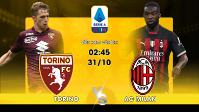 Link xem trực tiếp Torino vs AC Milan