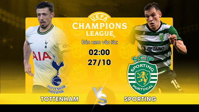 Link xem trực tiếp Tottenham Hotspur vs Sporting