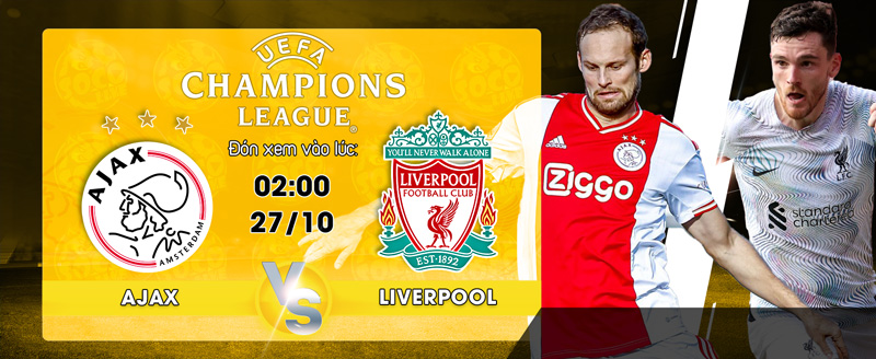 Link xem trực tiếp Ajax vs Liverpool