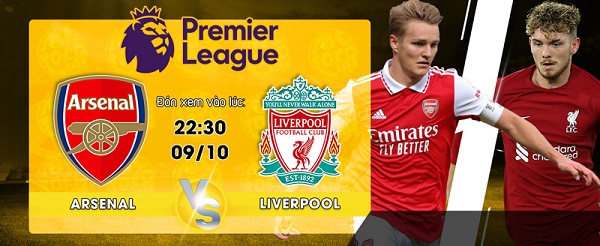 Link xem trực tiếp Arsenal vs Liverpool 22h30 ngày 09/10