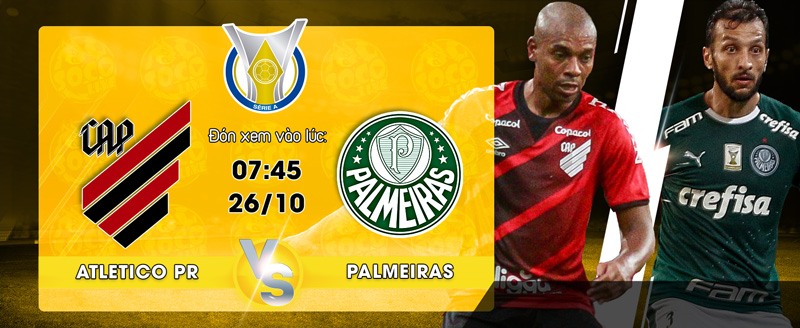 Link xem trực tiếp Atletico Paranaense vs Palmeiras