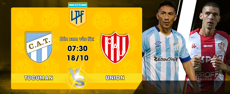 Link xem trực tiếp Atletico Tucuman vs Union Santa Fe