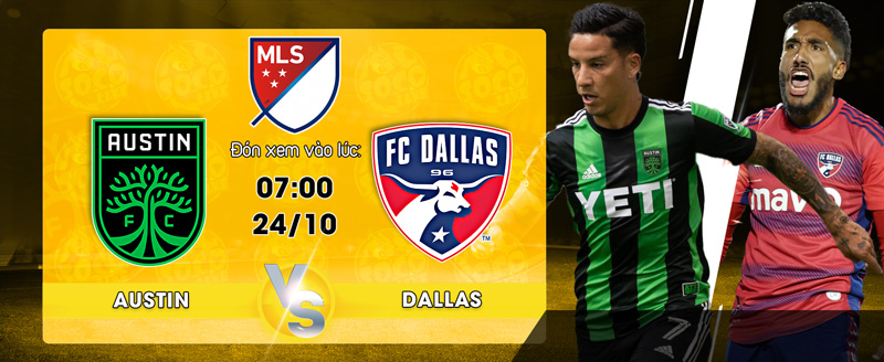 Link xem trực tiếp Austin FC vs FC Dallas