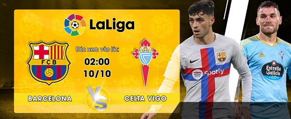 Link xem trực tiếp Barcelona vs Celta Vigo