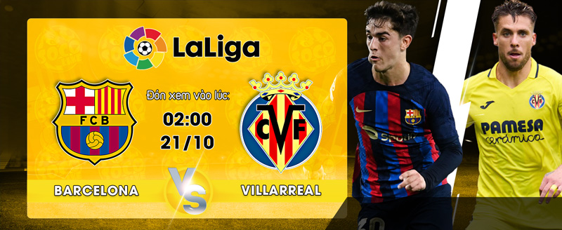 Link xem trực tiếp Barcelona vs Villarreal