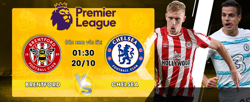 link xem trực tiếp Brentford vs Chelsea