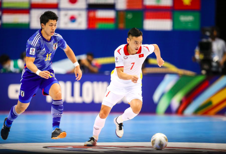 Dù tuyển futsal Việt Nam đã cố gắng nhưng vẫn thua trước Nhật BảnDù tuyển futsal Việt Nam đã cố gắng nhưng vẫn thua trước Nhật Bản