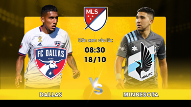 Link xem trực tiếp FC Dallas vs Minnesota United FC