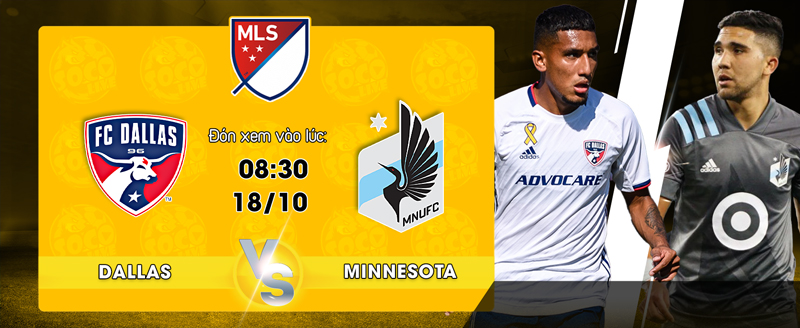 Link xem trực tiếp FC Dallas vs Minnesota United FC