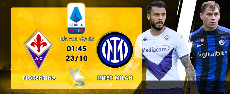 Link xem trực tiếp Fiorentina vs Inter Milan