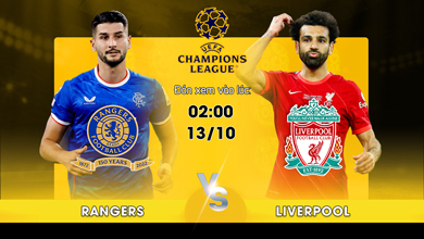 Link xem trực tiếp Glasgow Rangers vs Liverpool