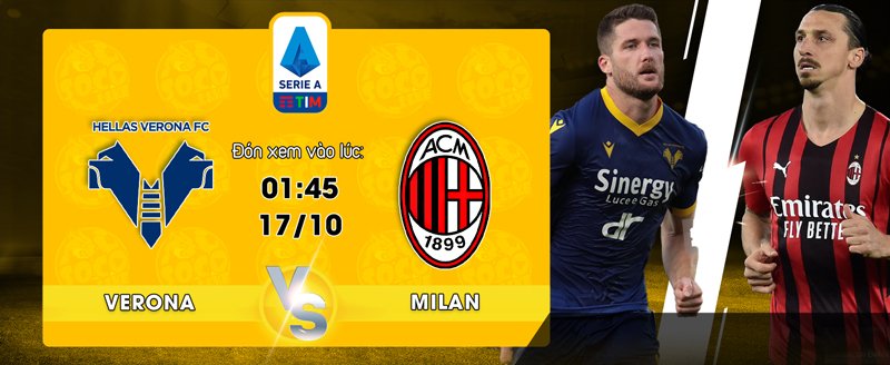 Link xem trực tiếp Hellas Verona vs AC Milan