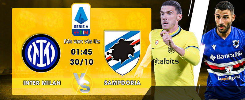 Link xem trực tiếp Inter Milan vs Sampdoria