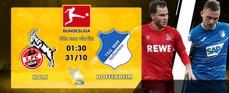 Link xem trực tiếp Koln vs Hoffenheim