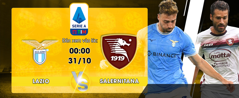 Link xem trực tiếp Lazio vs Salernitana