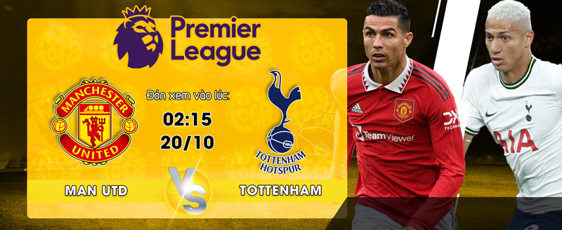 Link xem trực tiếp Manchester United vs Tottenham Hotspur 