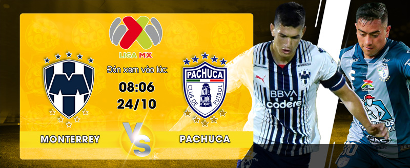 Link xem trực tiếp Monterrey vs Pachuca