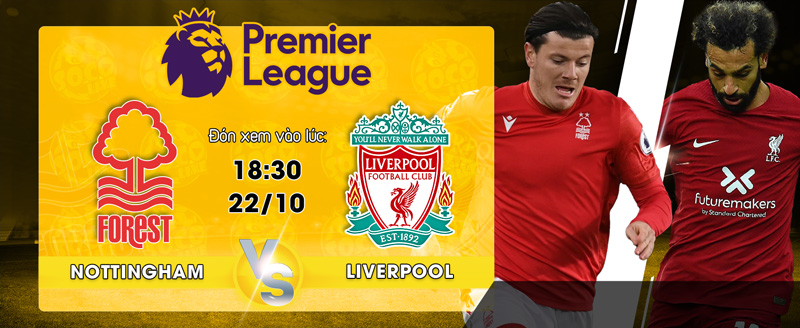 Link xem trực tiếp Nottingham Forest vs Liverpool