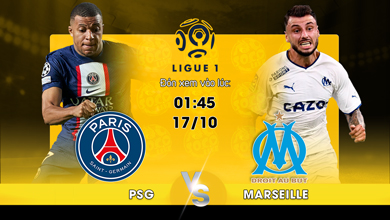 Link xem trực tiếp Paris Saint-Germain vs Marseille