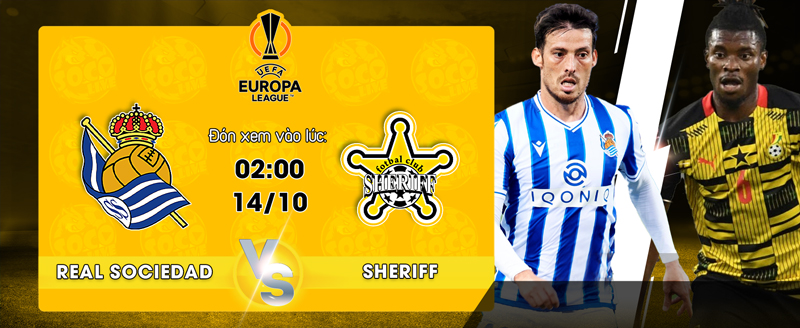 Link xem trực tiếp Real Sociedad vs Sheriff Tiraspol