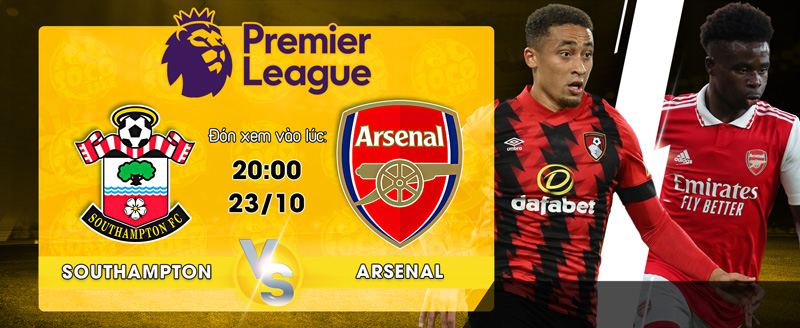 Link xem trực tiếp Southampton vs Arsenal