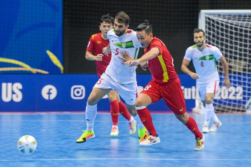 Trực tiếp trận đấu Futsal Iran vs Futsal Nhật Bản