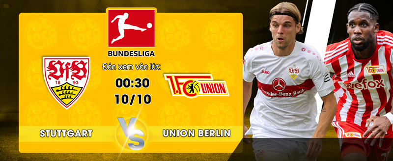 Link xem trực tiếp VfB Stuttgart vs FC Union Berlin