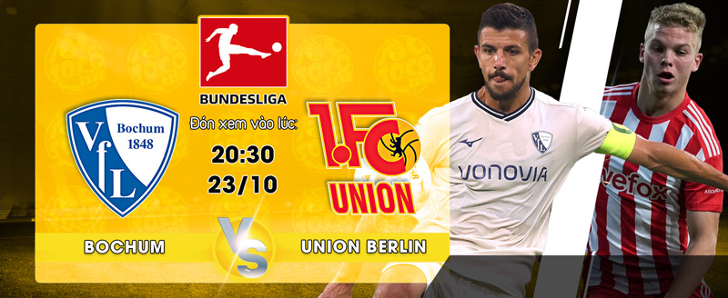 Link xem trực tiếp VfL Bochum vs FC Union Berlin