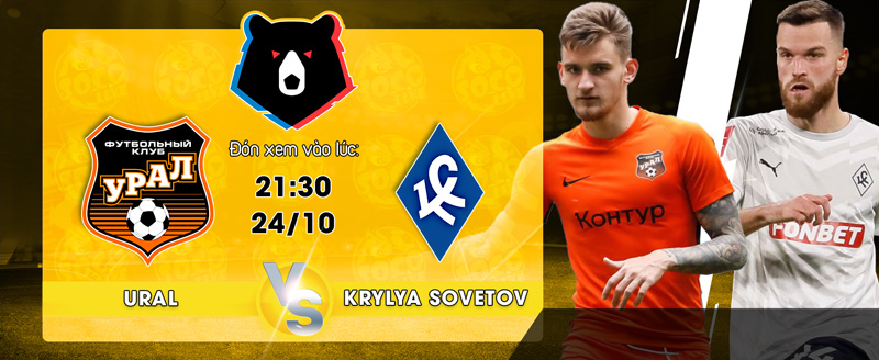 Link xem trực tiếp Yekaterinburg vs Krylya Sovetov