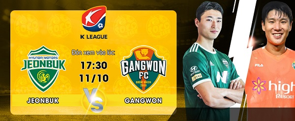 Link xem trực tiếp Jeonbuk vs Gangwon