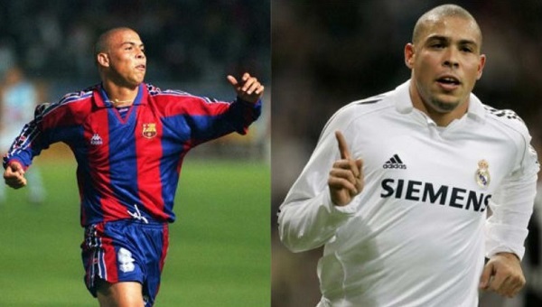 Ronaldo béo ghi bao nhiêu bàn cho Barca và Real Madrid