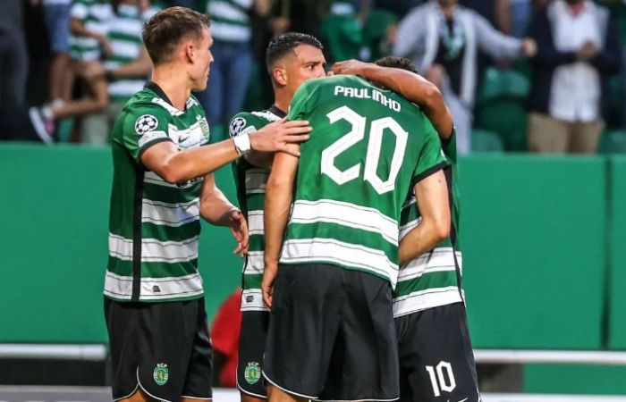 Bàn thắng đến với đội khách trận Famalicao vs Sporting Clube de Portugal